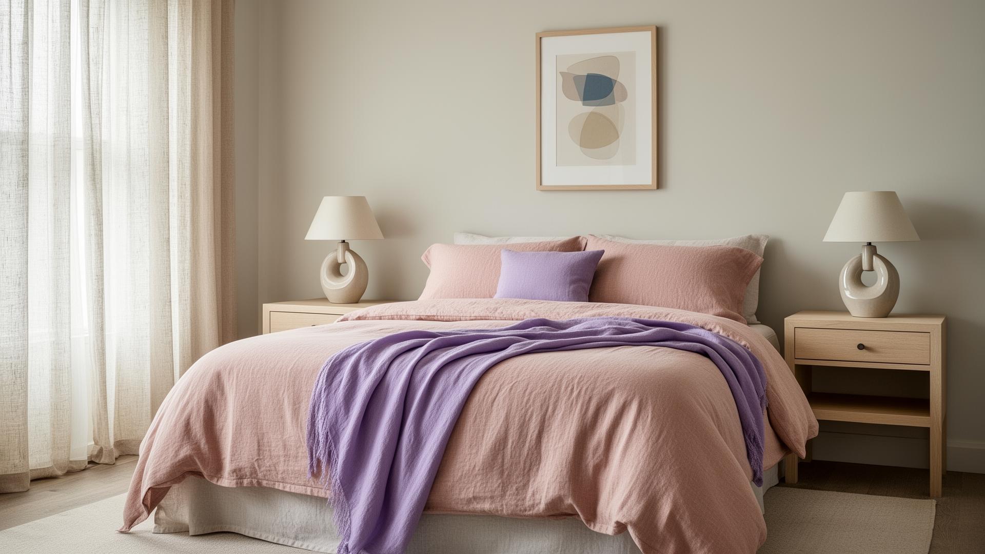 Cool Summer bedroom — Versotag interior styling.
